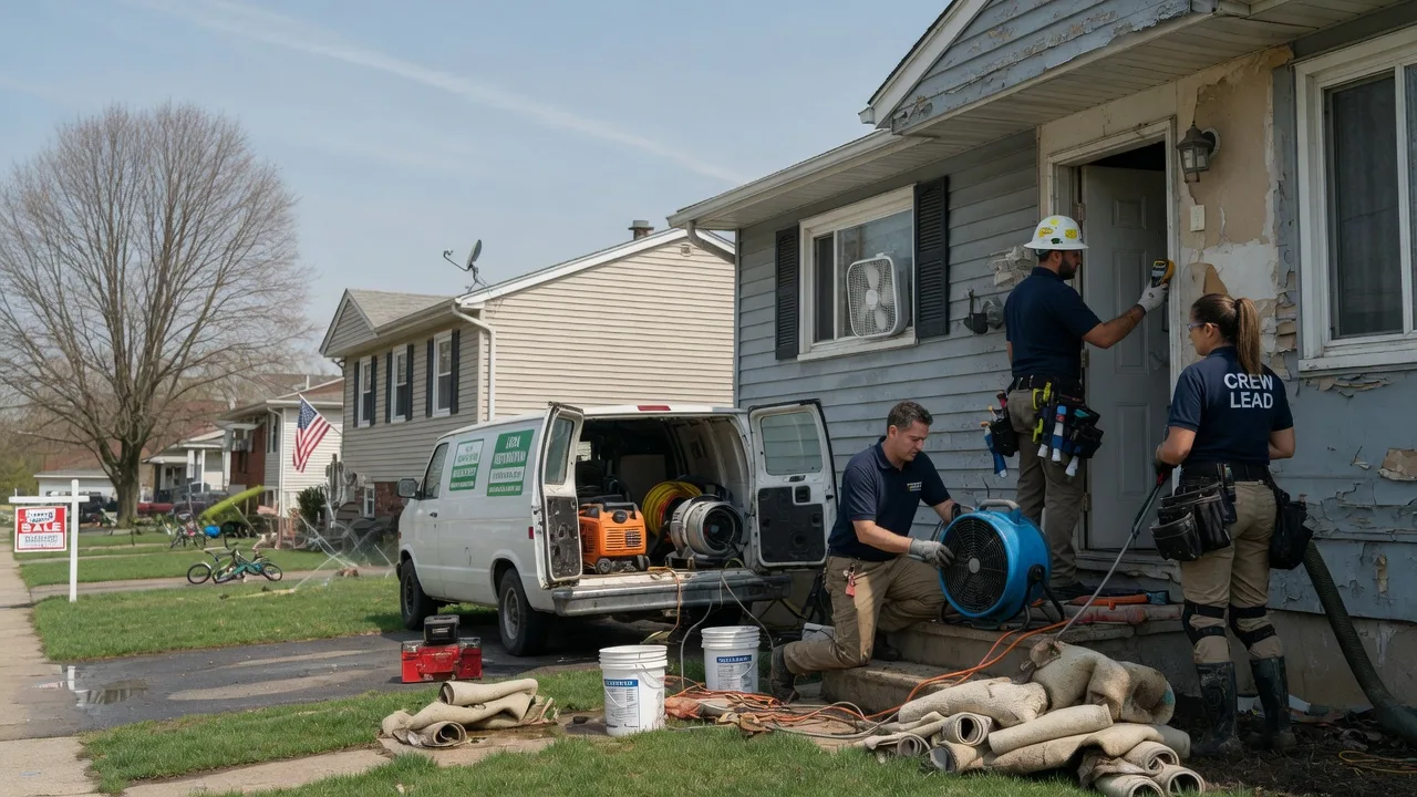 Flood Cleanup in Frazeysburg, OH near me
