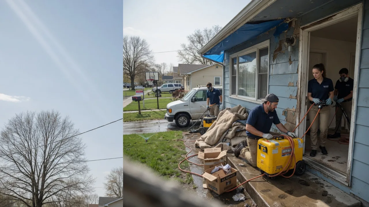 Basement Flood Cleanup in Frazeysburg, OH near me